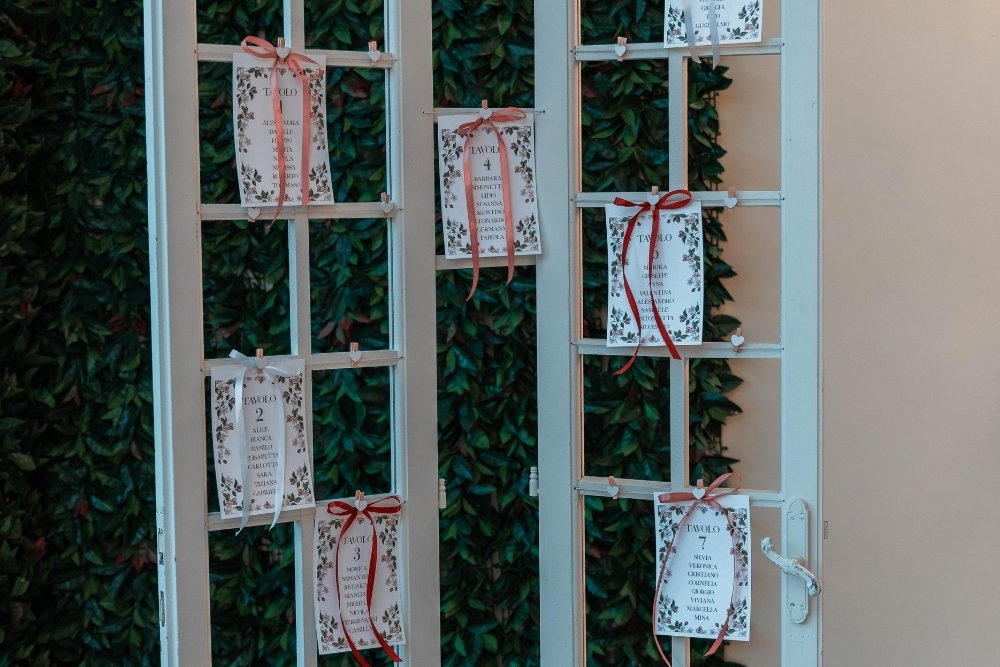 Tableau de Mariage: l'indizio di un ricevimento indimenticabile | Benedetta Signori Weddings